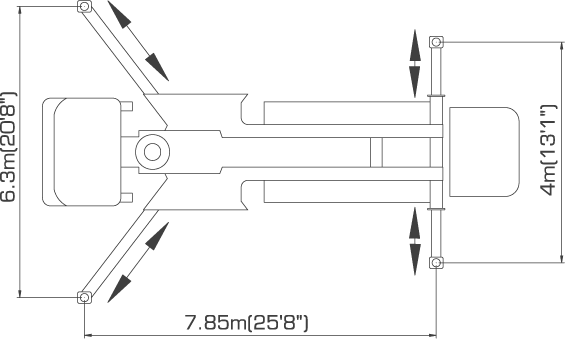Принцип работы автобетононасоса основан на функционировании его гидравлической системы, благодаря действию которой, необходимое количество раствора будет подано на нужную высоту. 